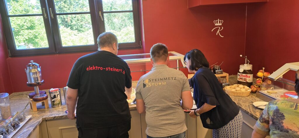 1. Unternehmerfrühstück mit Markus Böck und Gewerbeverband in Lustheim - Bild 13