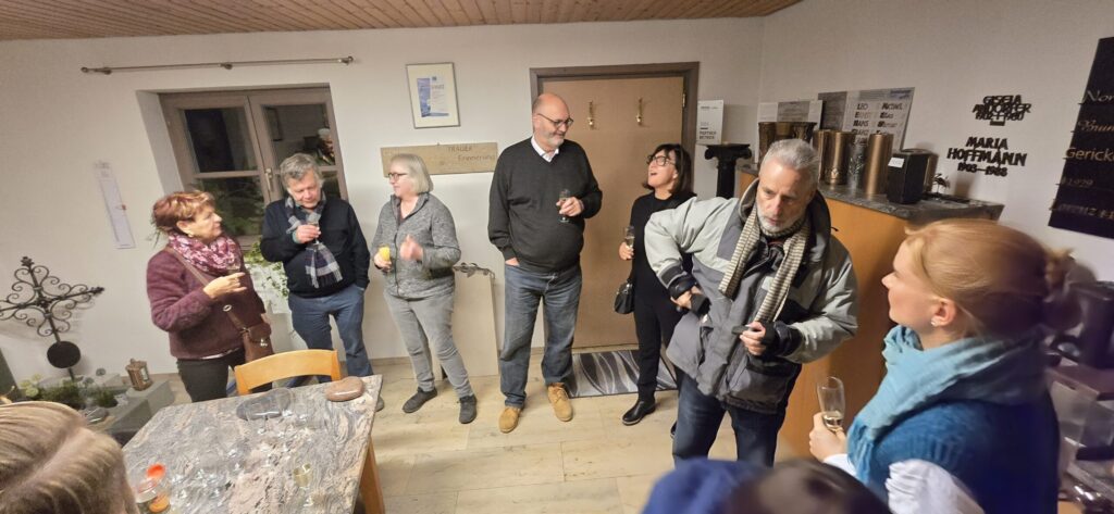 Gewerbestammtisch November 2024- Besuch bei Steinmetz Sturm - Bild 1