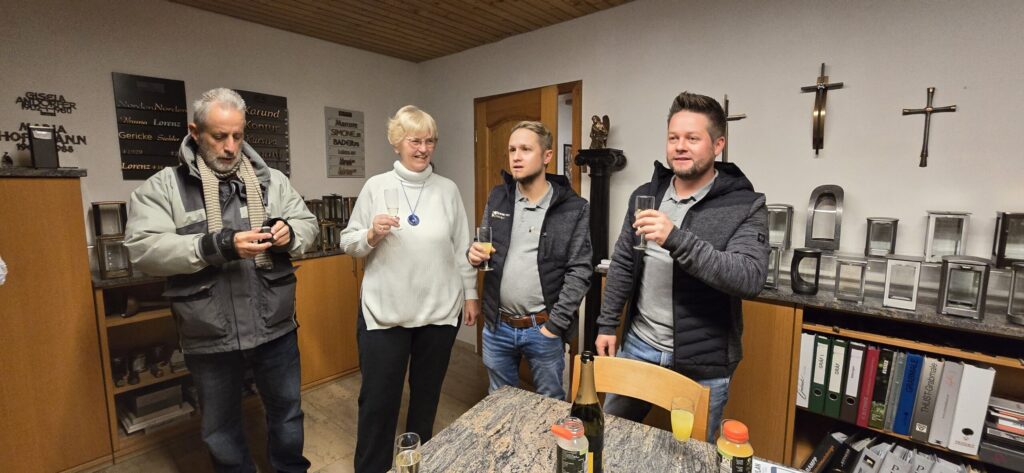 Gewerbestammtisch November 2024- Besuch bei Steinmetz Sturm - Bild 2