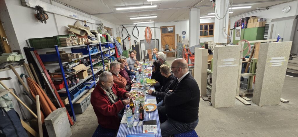 Gewerbestammtisch November 2024- Besuch bei Steinmetz Sturm - Bild 6