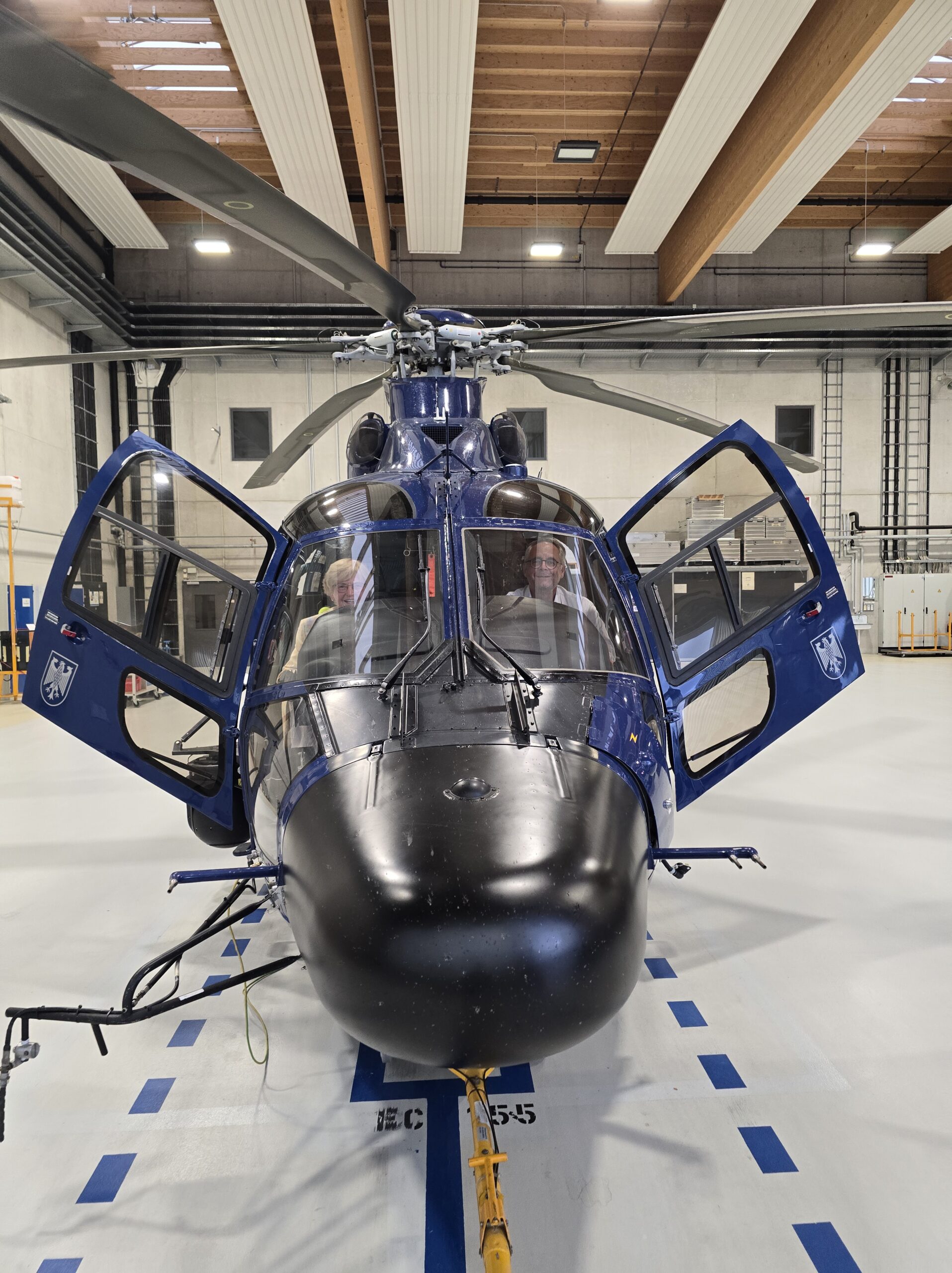 Besuch bei der Fliegerstaffel der Bundespolizei in Oberschleißheim Juni 2025 - Gemeinsame Veranstaltung von Tourismusverein und Gewerbeverband