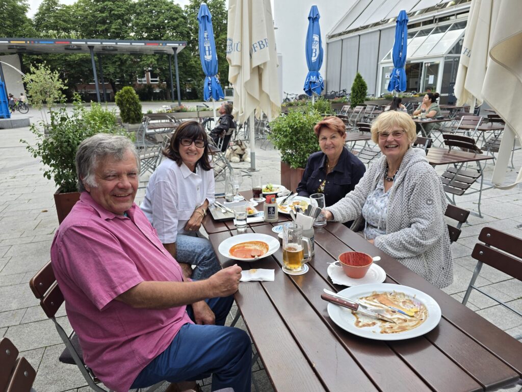 Gewerbestammtisch im Juli 2025   -   Neue Bürgerstuben statt Biergarten Fliegergarten       - Bild 1