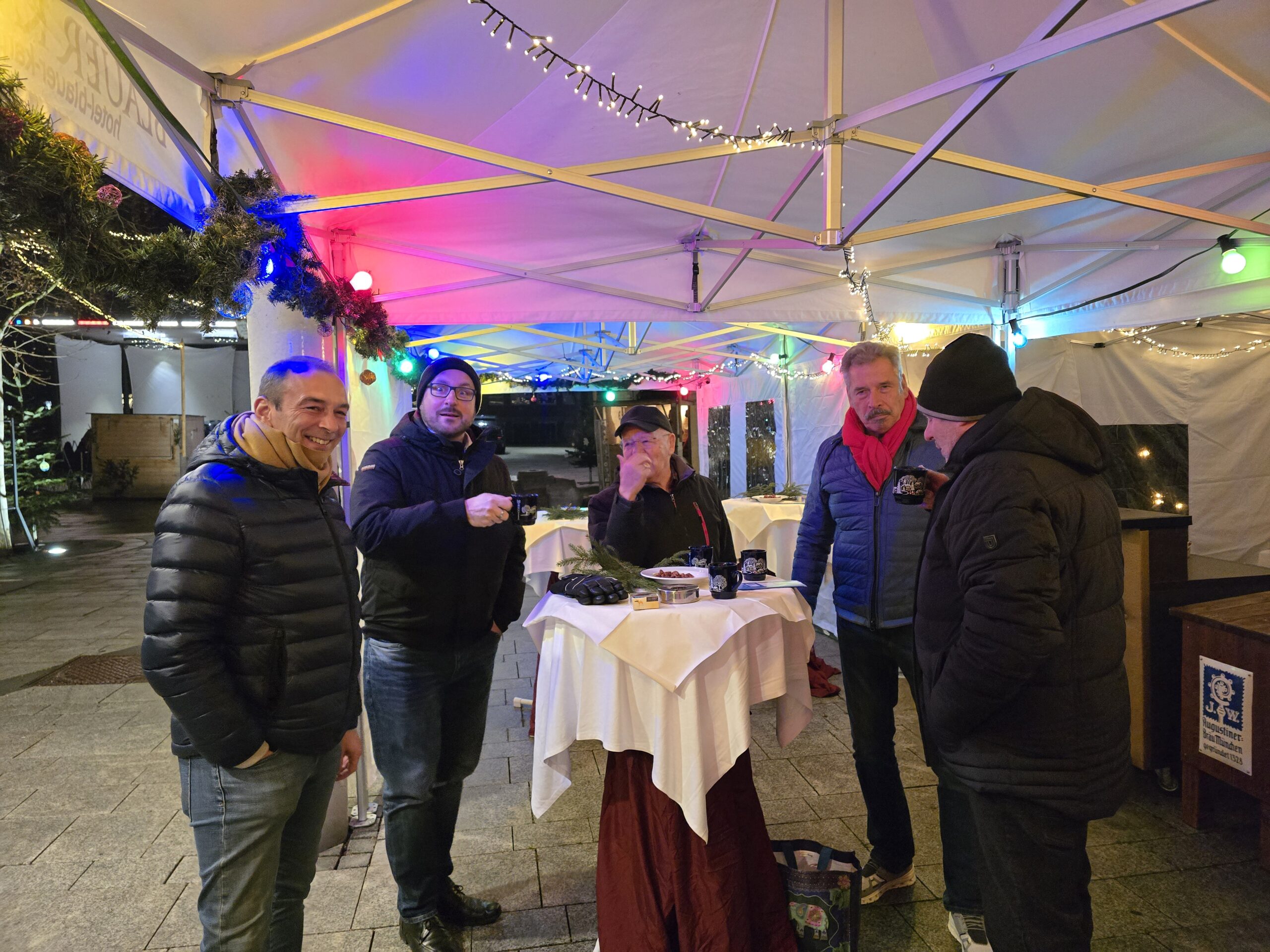 Gewerbestammtisch Dezember 2025 beim Christkindlmarkt